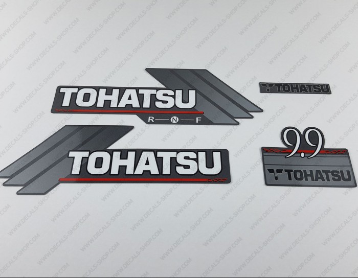 Tohatsu 9.9HP Two Stroke 1996-2005 Outboard Decal Kit